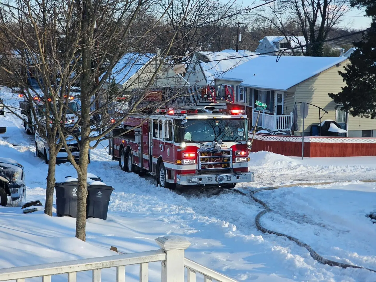 Busy Winter Storm