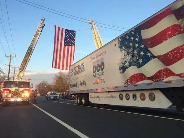 Truck Assists With Ladder Arch
