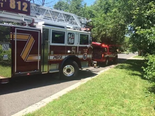 Truck and Chief Run 7 Basement Fire