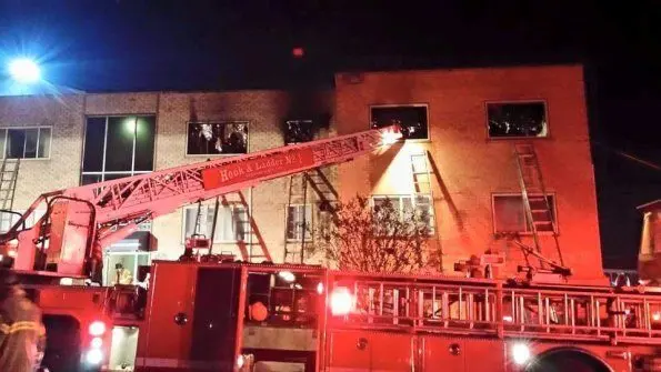 Truck, Chief, and B Chief Run 2nd Alarm Apartment Fire