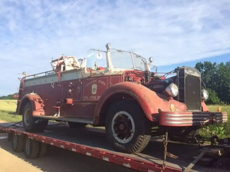 Past Chief Frank Tremel’s E122 (1950 Mack)