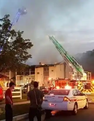 Trucks Runs 49 2nd Alarm Apartment Fire