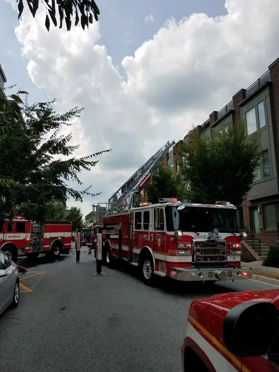 Truck 12 & C12 runs apartment fire in Co. 7’s area