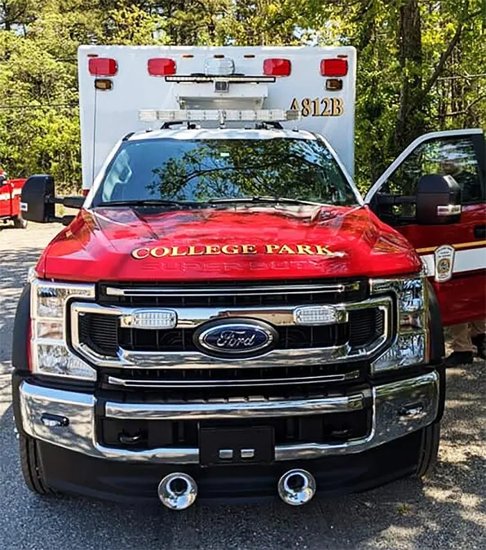 Inspection of New Ambulance