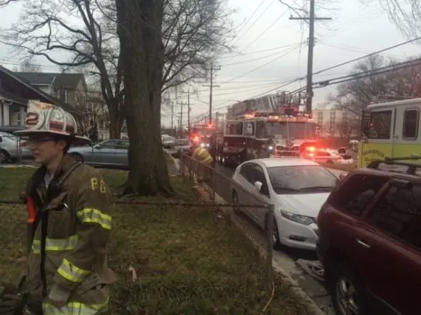 Truck, Ambulance, & Chief Run 11 Basement Fire