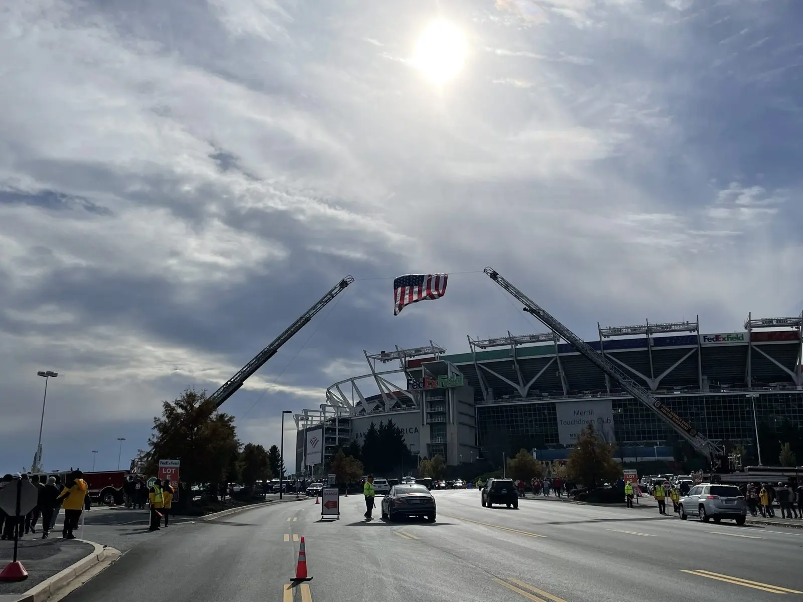 Ladder Arch at FedEx Field