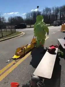 CPVFD Operates in Multi-Agency Hazmat Exercise