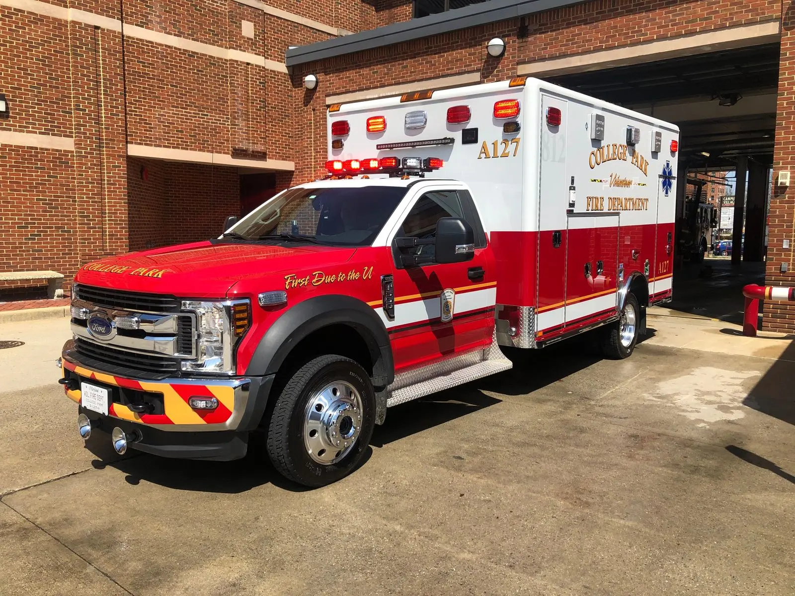 New Ambulance 127 Placed in Service