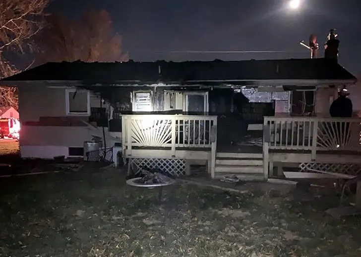 Truck 12 responds to early morning house fire in Beltsville