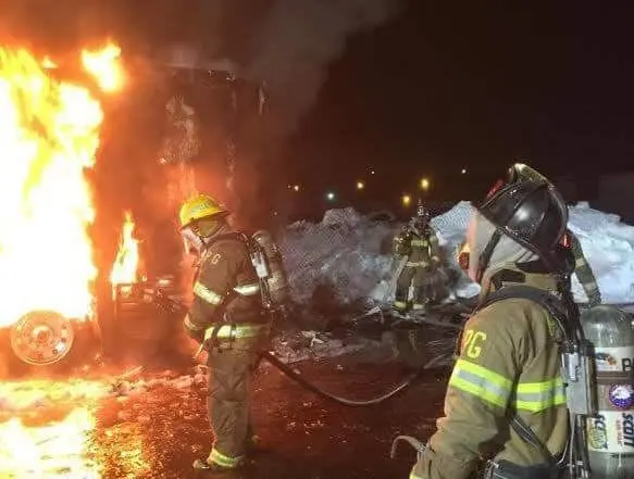 RV Fire in Co. 31’s Area