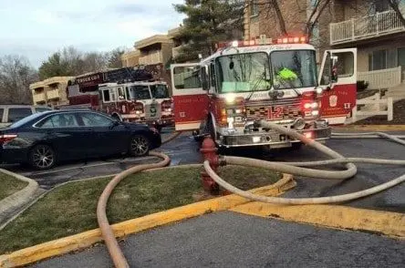 Engine, Truck, and Chief Run 48 Apartment Fire