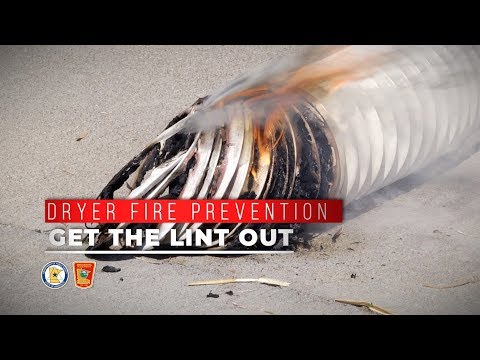 Clothes Dryer Fire Safety — Video 1