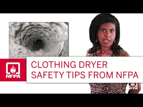 Clothes Dryer Fire Safety — Video 2